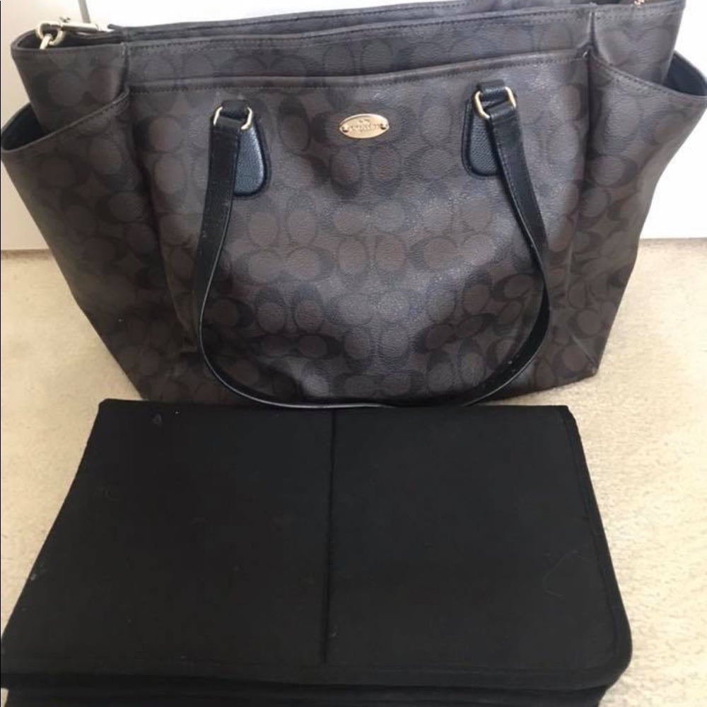 Coach diaper bag
